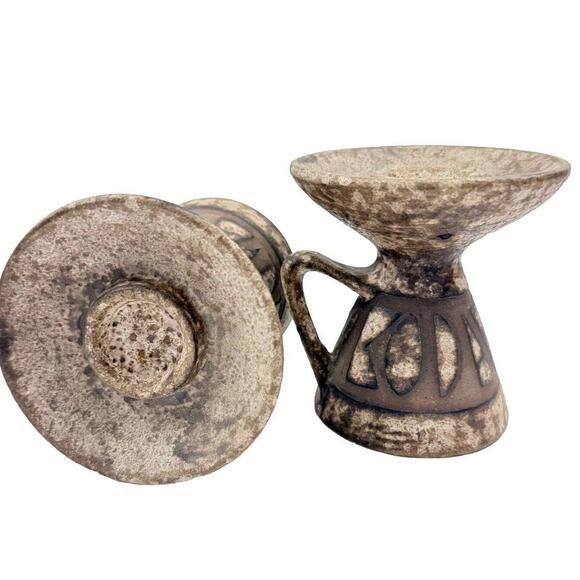 ❤️SOLD❤️Rare Vintage Ceramano Candle Holder West Germany 401 "Agina" Landerbert - Picture 5 of 7